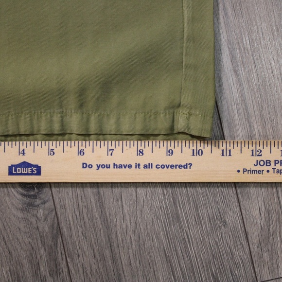 0290-Splash Olive Green Pants | Size 10 - Picture 6 of 8